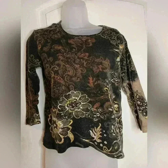 2 FOR 25$ Chico's top- (#676) - Picture 1 of 7